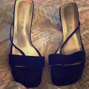 EUC Vintage David for Nathalie Heels made in Spain